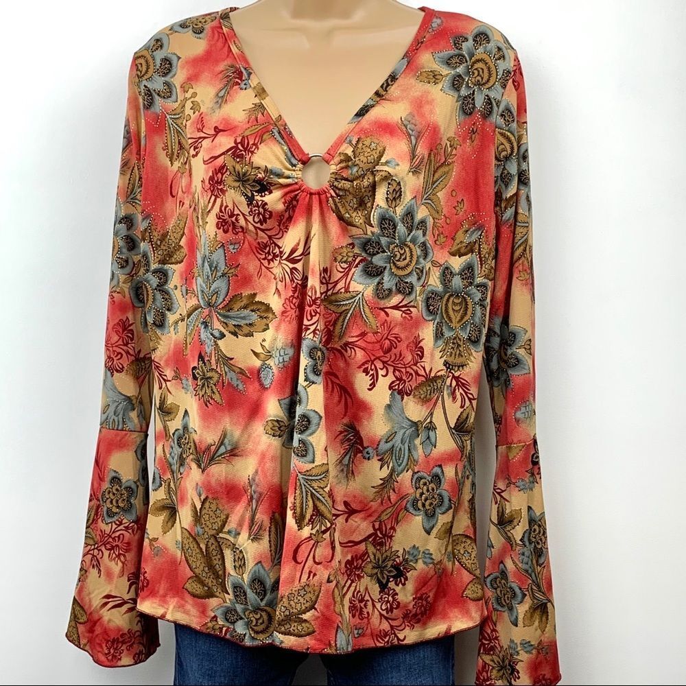 Julies‎ Closet Print Top
